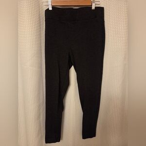 LOFT (Ann Taylor) charcoal knit pants